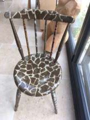 Decoupage Chair Decorating