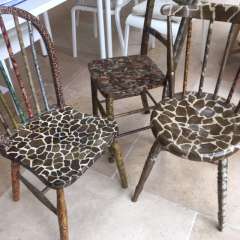 Decoupage Chair Decorating