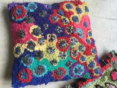 Rag Rug Cushion Cover